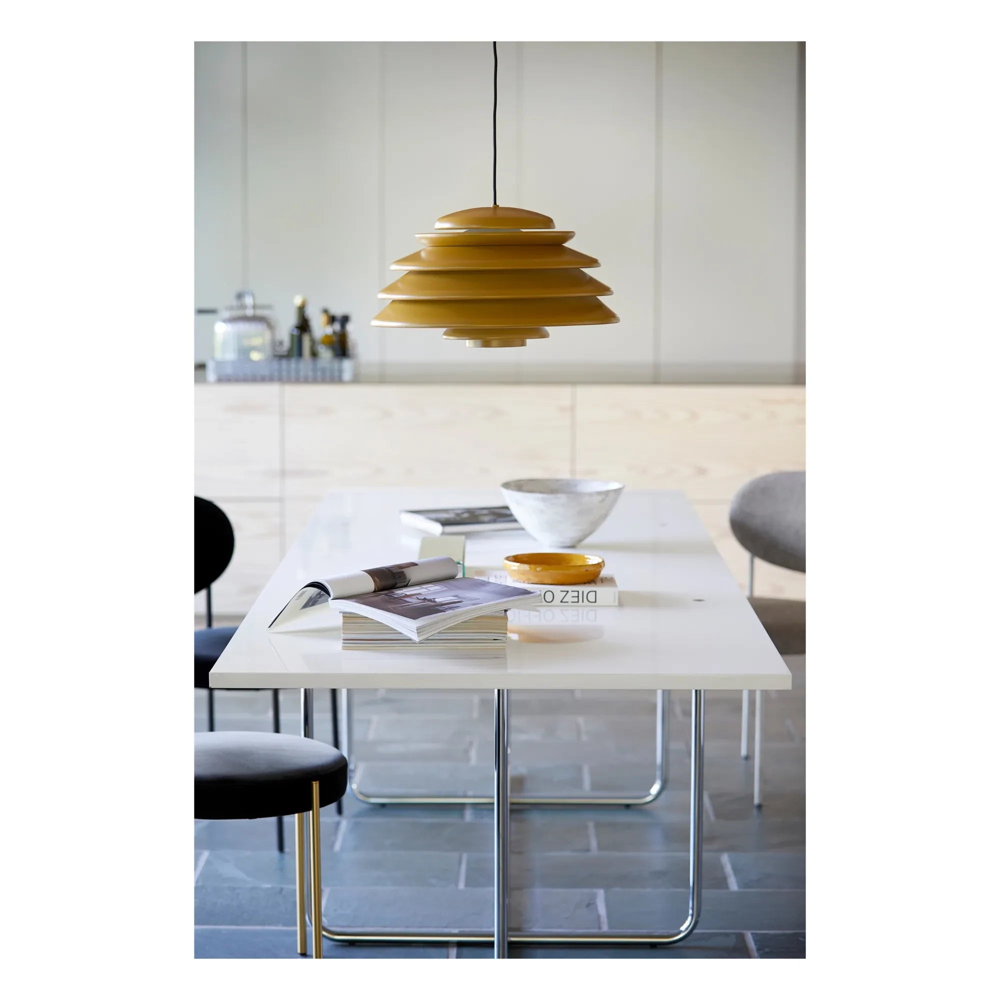 Verpan - Hive Pendant Lamp | Mustard