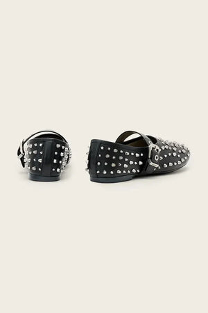 AllSaints Sabine Stud Shoe Deri Balerin