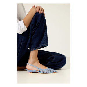Augusta - Slingback Harper | Blue