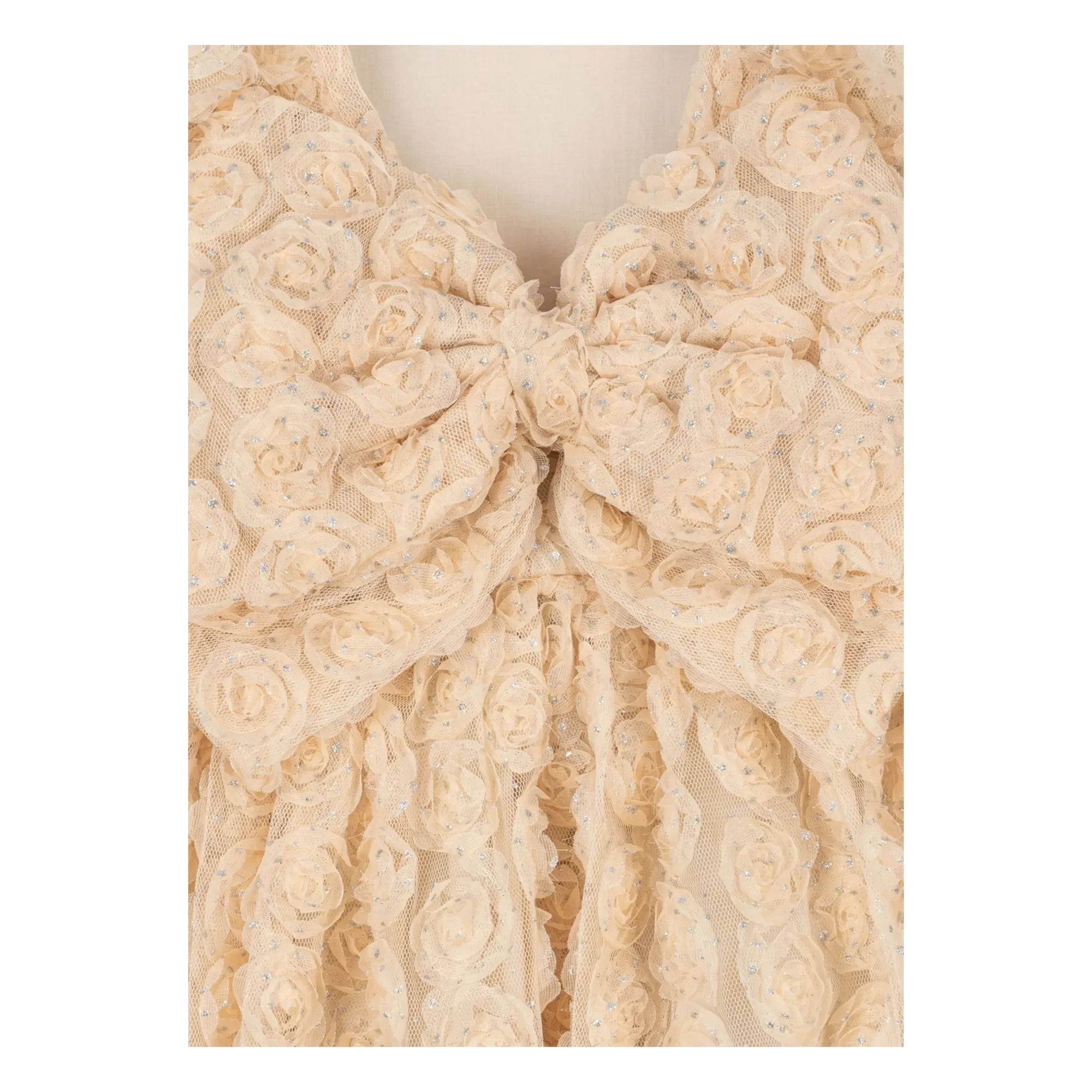 Konges Sløjd - Ally Strass Tulle Dress | Beige