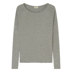 American Vintage - Long Sleeve Boat Neck T-Shirt Sonoma | Heather Gray