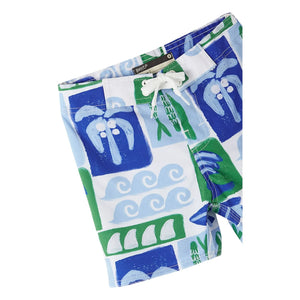 Fabula - Rio Vagues Swimsuit Shorts | Blue