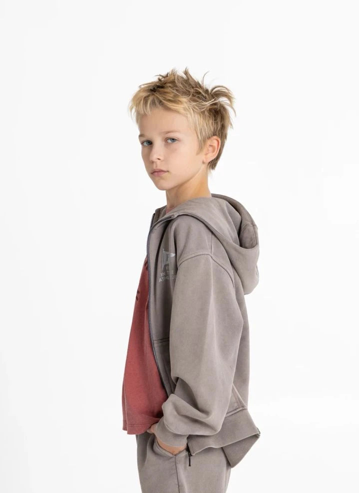 Finger in the Nose - Harlan Run Club Organic Cotton Sweatshirt | Gray