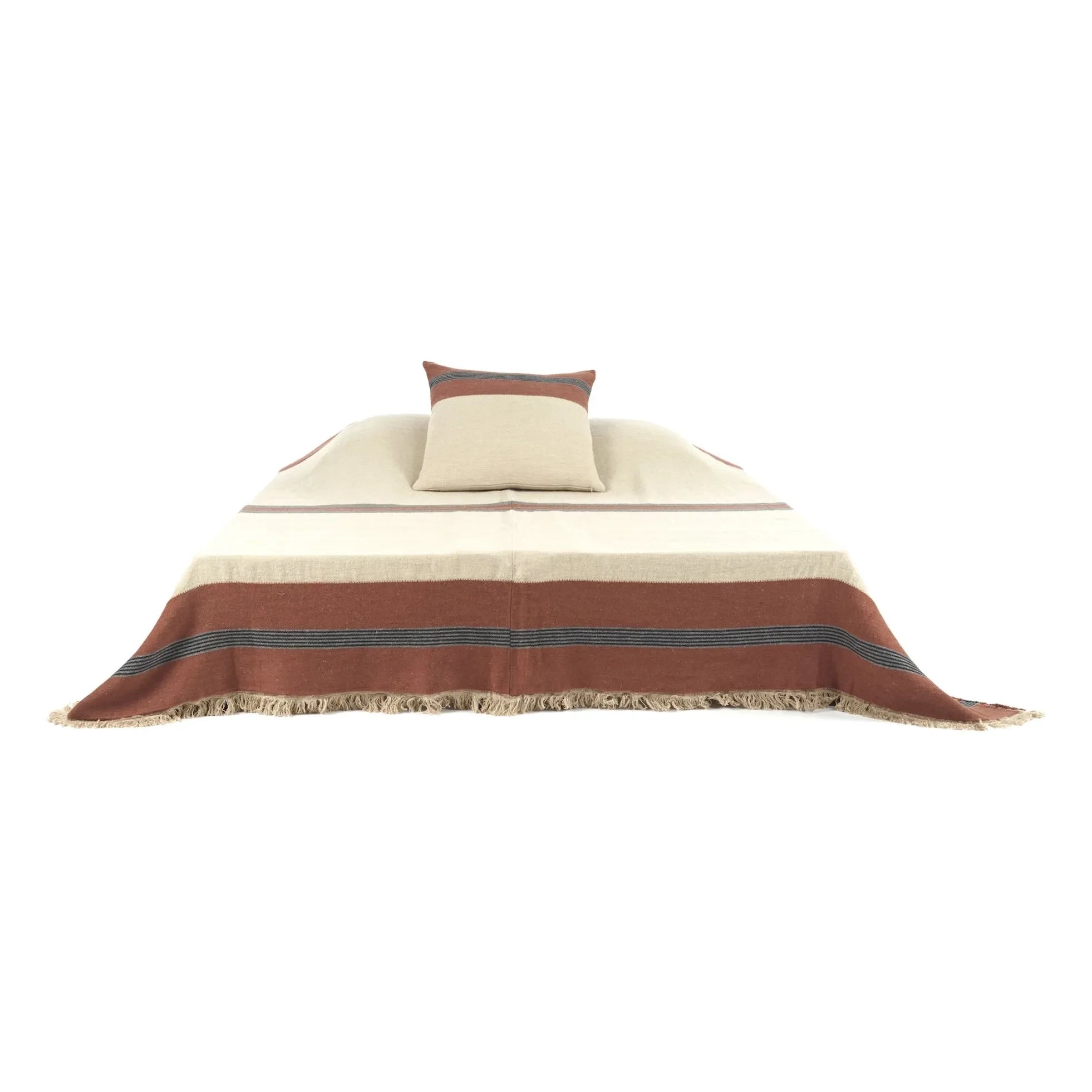 Libeco - Linen Bed Cover Sienna | Brown