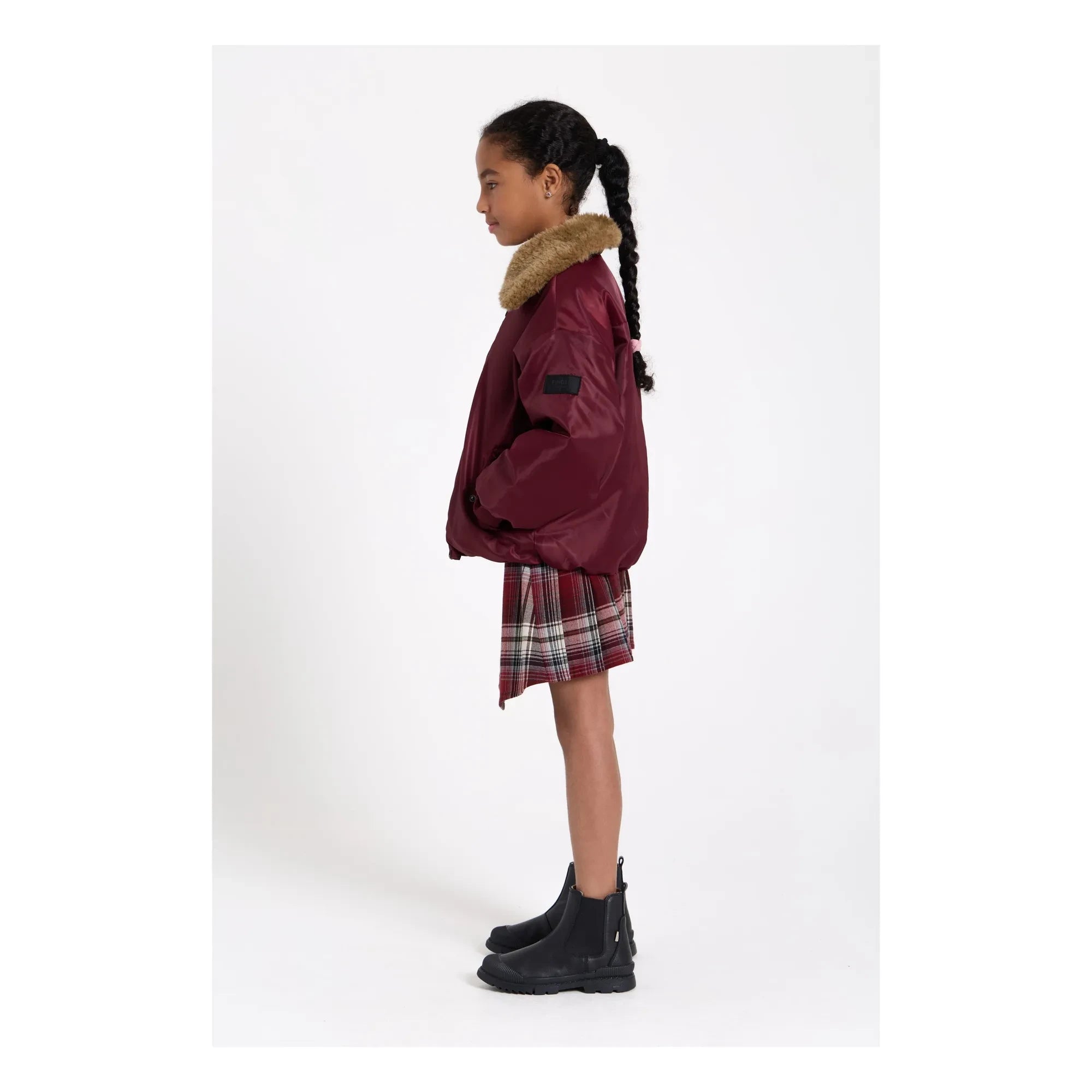 Finger in the Nose - Aria Bomber Jacket | Aubergine