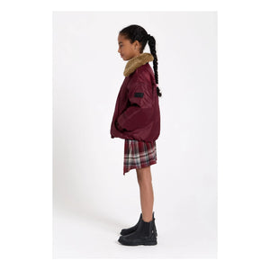 Finger in the Nose - Aria Bomber Jacket | Aubergine