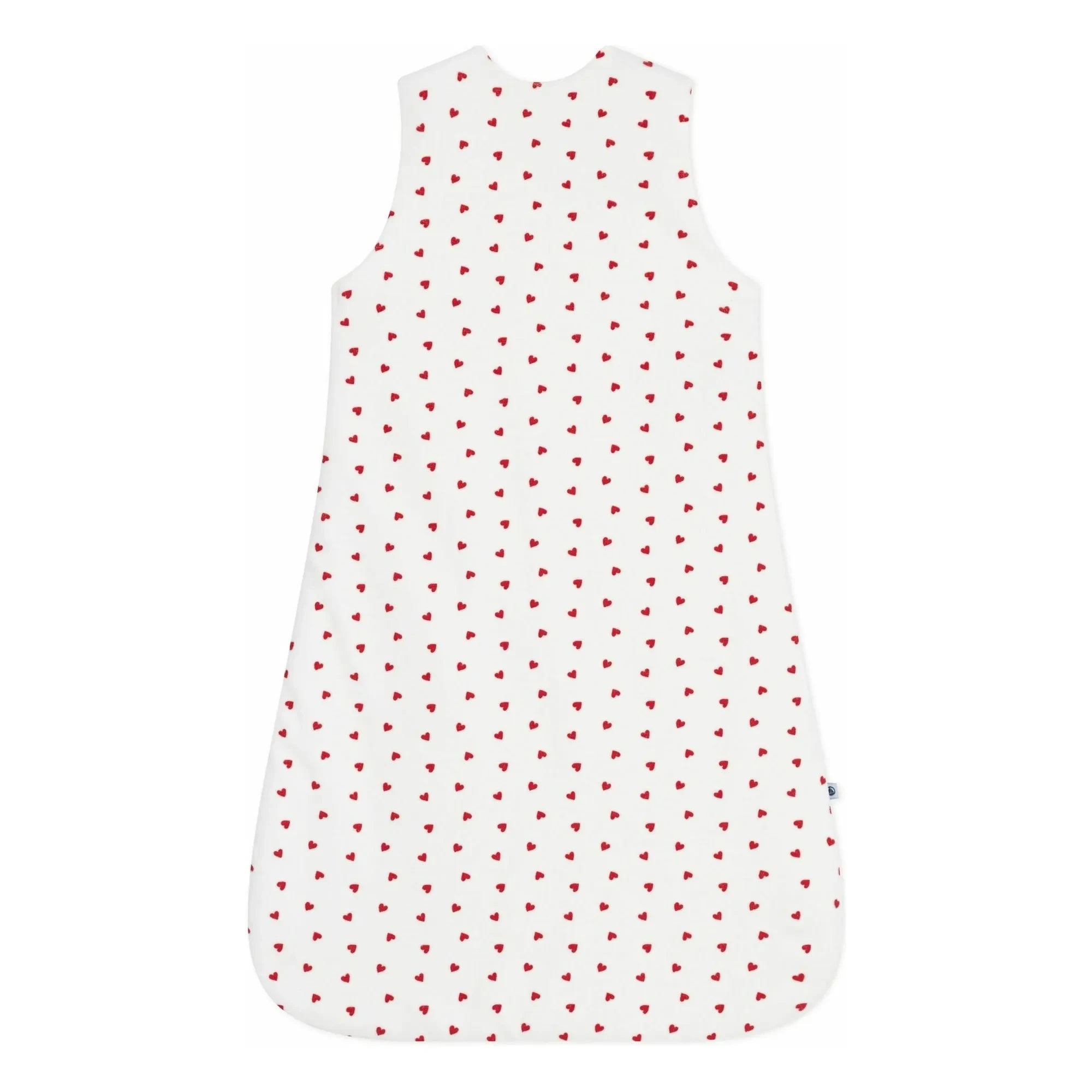 Petit Bateau - Heart-shaped Sleep Suit | White