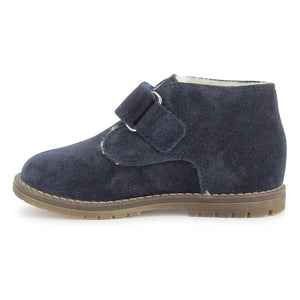 Tartine et Chocolat - Easy Fur Velours Boots | Navy Blue