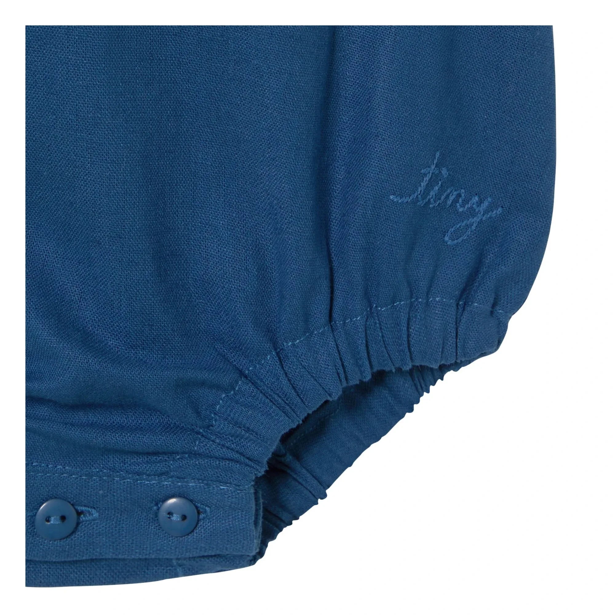Tinycottons - Linen Romper | Navy Blue