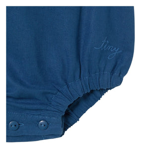 Tinycottons - Linen Romper | Navy Blue