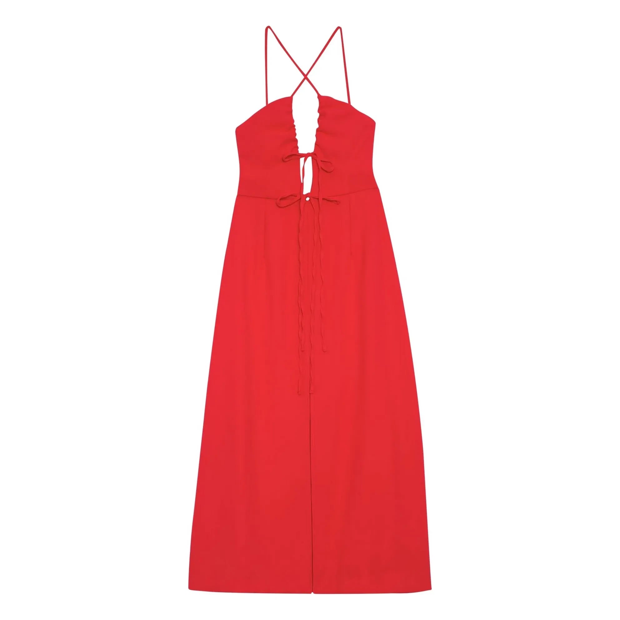 Nitah - Tania dress | Red