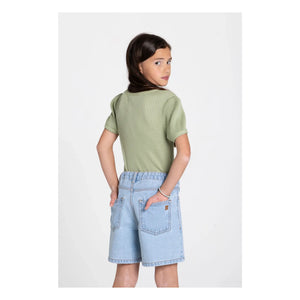 Hundred Pieces - Denim Daisie şort | Mavi