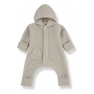 1+ in the Family - Bjorn Recycled Fiber Jumpsuit | Beige