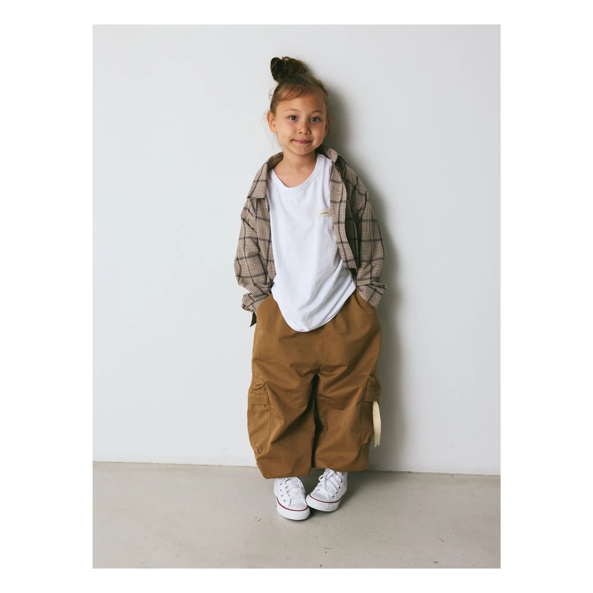 brunobruno nation - Dickson Organic Cotton Cargo Pants | Brown