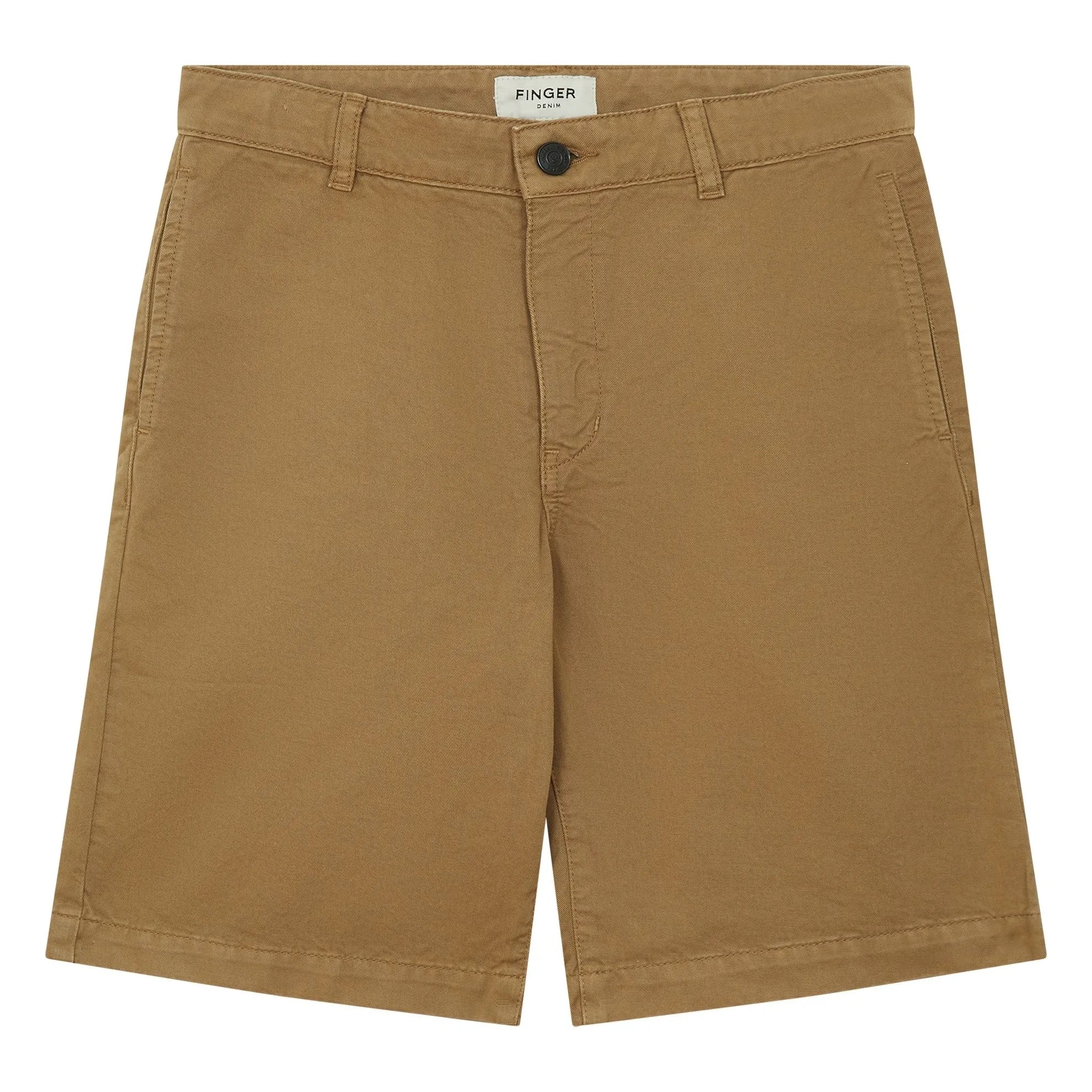 Finger in the nose - Jacob Chino Short Large | Mat kahverengi