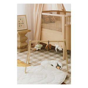 Lorena Canals - 3-Shape Toy Early Learning Mat Swans | White
