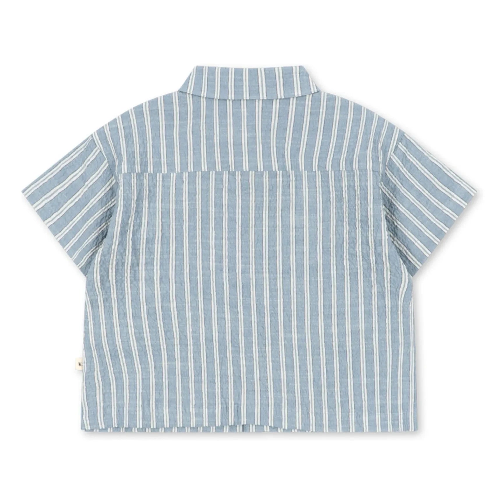 Konges Sløjd - Elliot Striped Organic Cotton Shirt | Blue
