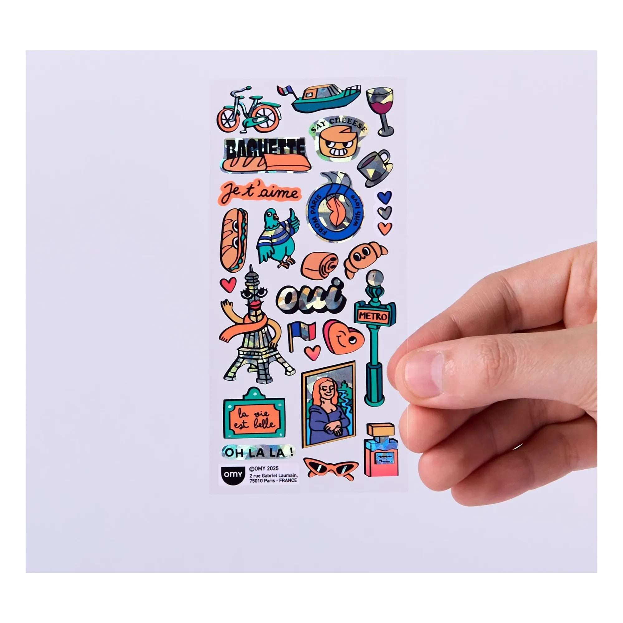 Omy - Iconic Paris Stickers