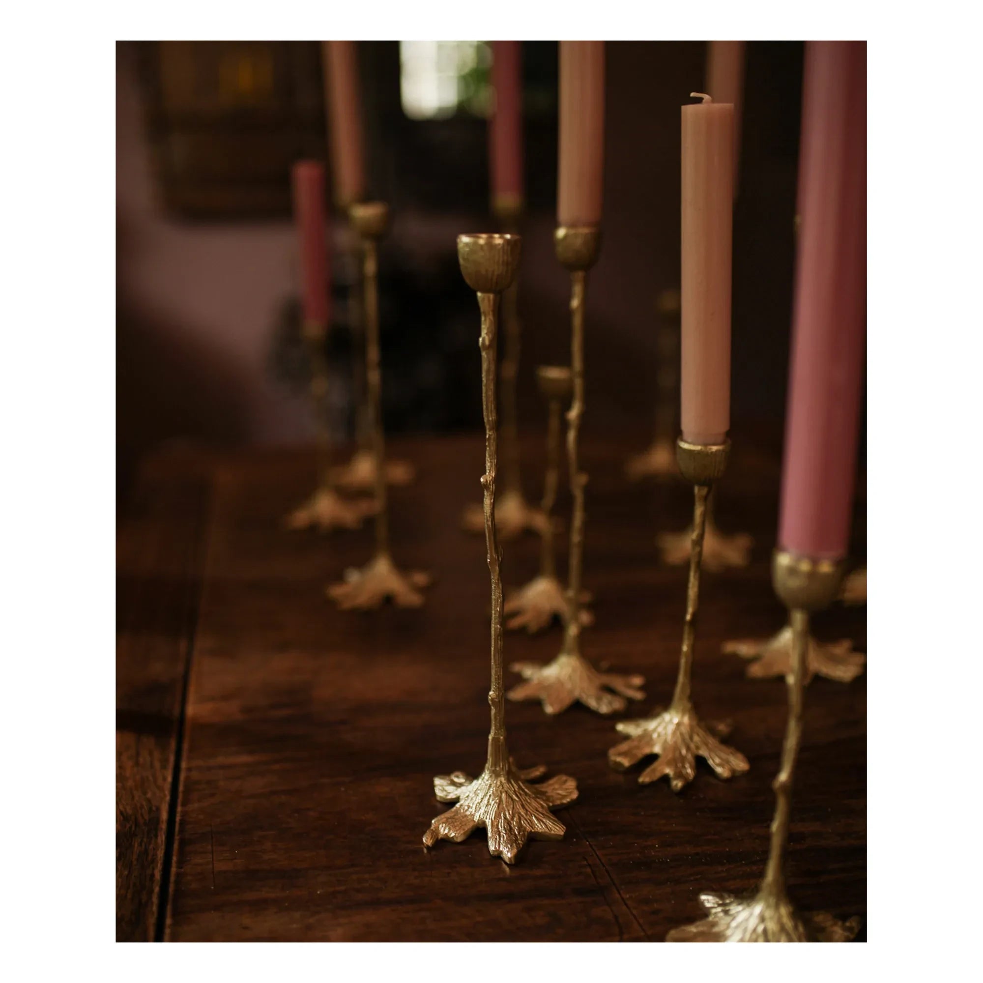 Doing Goods - Mystic Candle Holder | Gold Brown