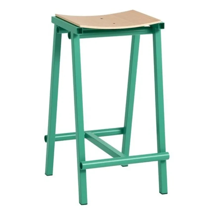 Hay - 65 cm High Stool 8 | Green