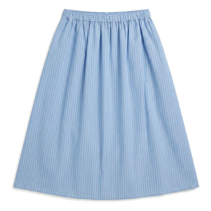 Smallable Woman - Striped Bruna Skirt | Light Blue