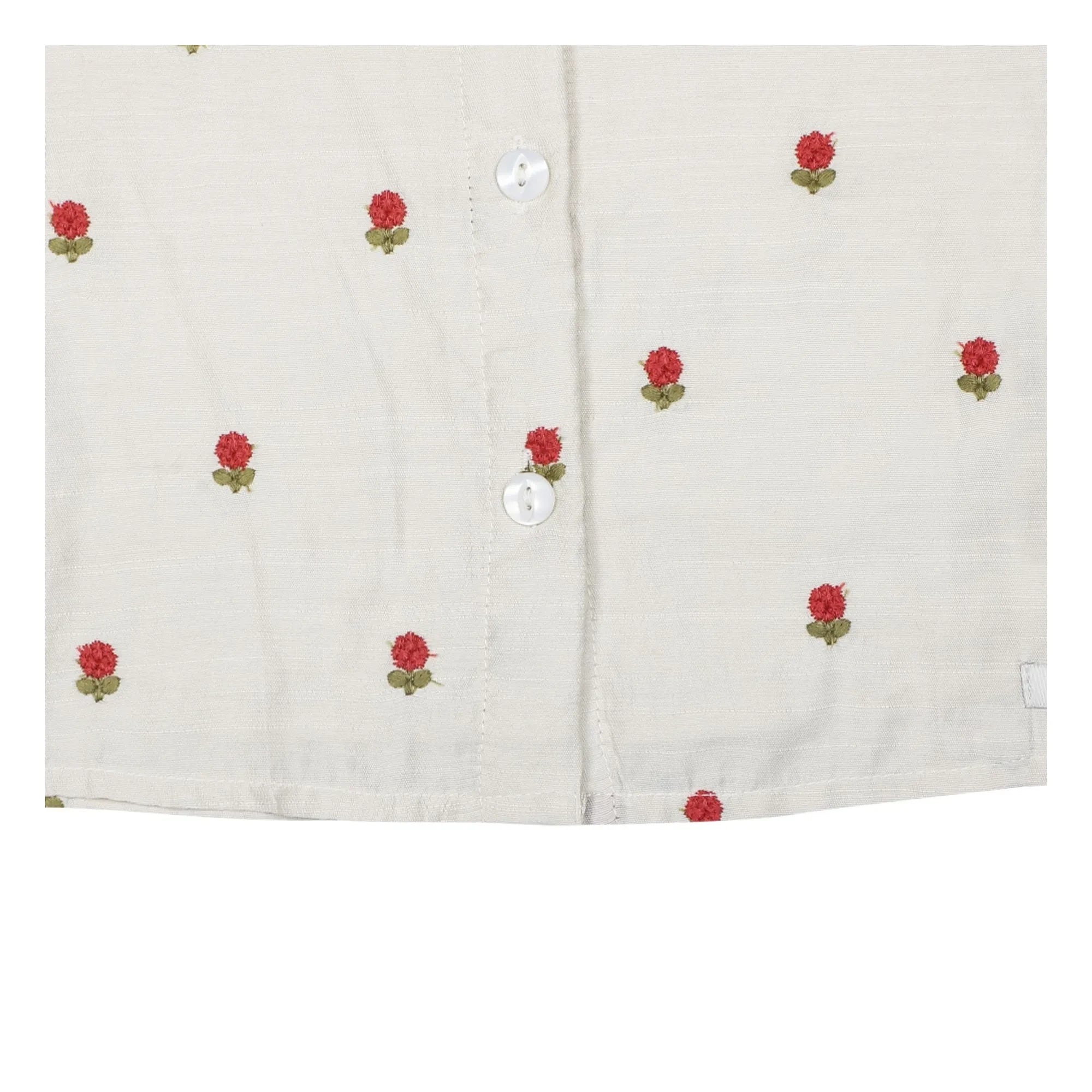 Donsje - Eliora Floral Tencel Blouse | Off-White