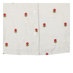 Donsje - Eliora Floral Tencel Blouse | Off-White