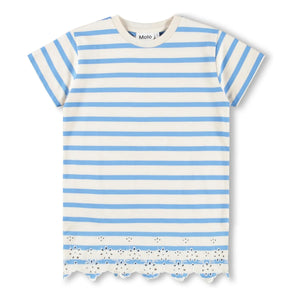 Molo - Striped Cherry Dress | Blue