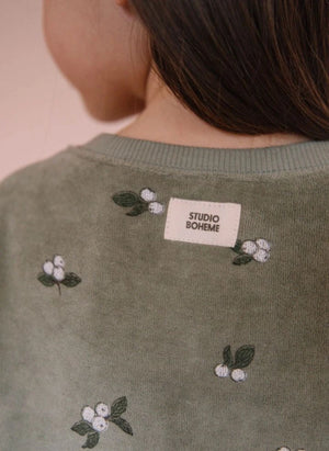 Studio Bohème - Chicas Gui Organic Cotton Velvet Dress