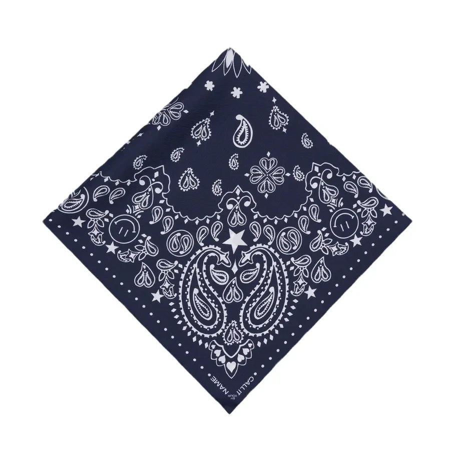 Call it by your name - Bandana Small Etoile Soie | Lacivert