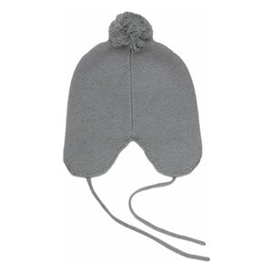 Holmm - Pom-pom Cashmere Hat | Gray