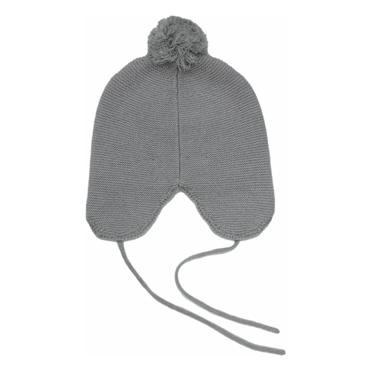 Holmm - Pom-pom Cashmere Hat | Gray