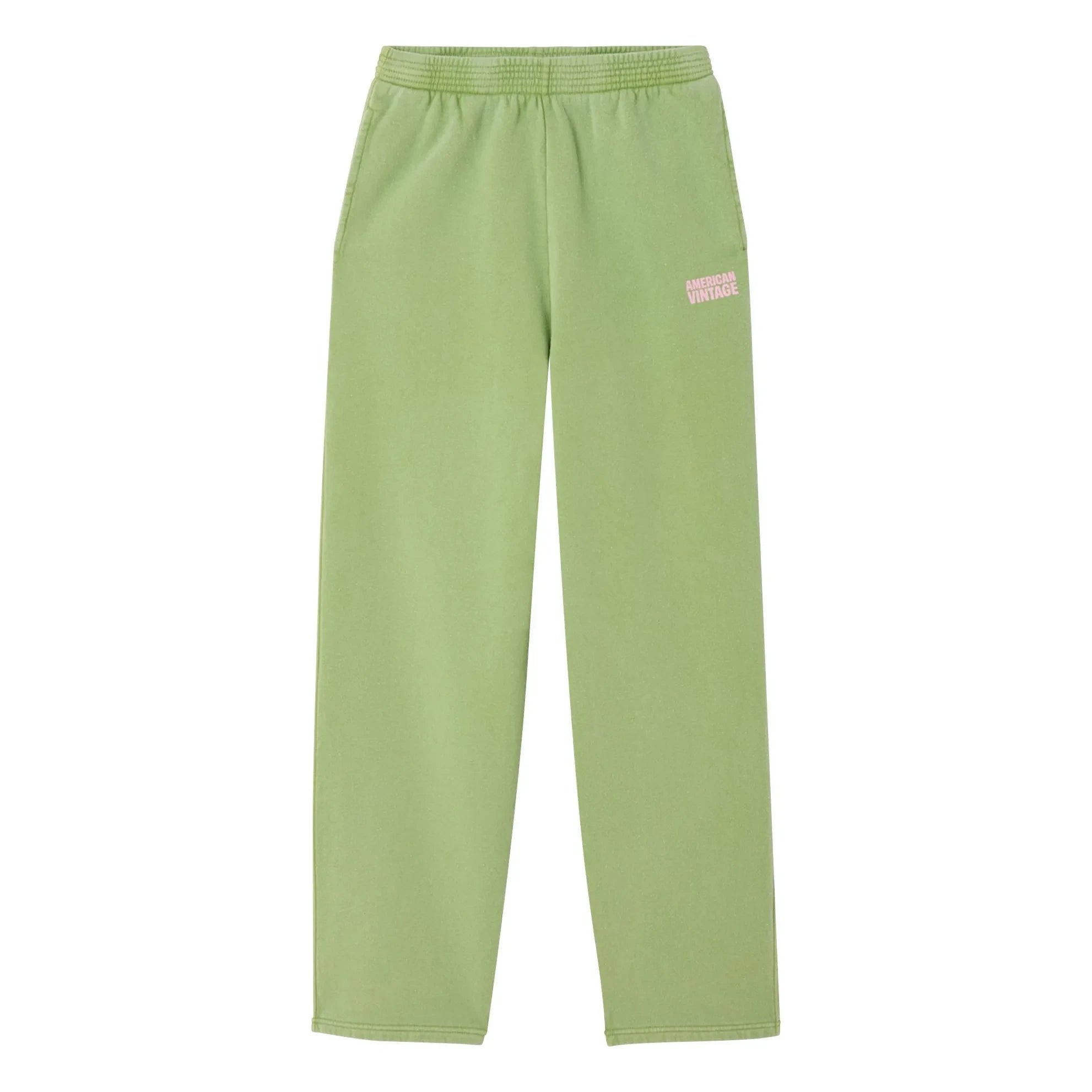 American Vintage - Plizzy Cotton Jogger | Light Green
