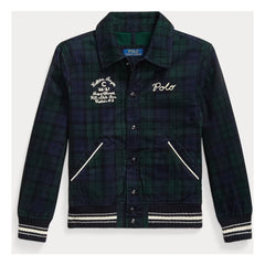 Ralph Lauren - Checkered Bomber | Navy Blue