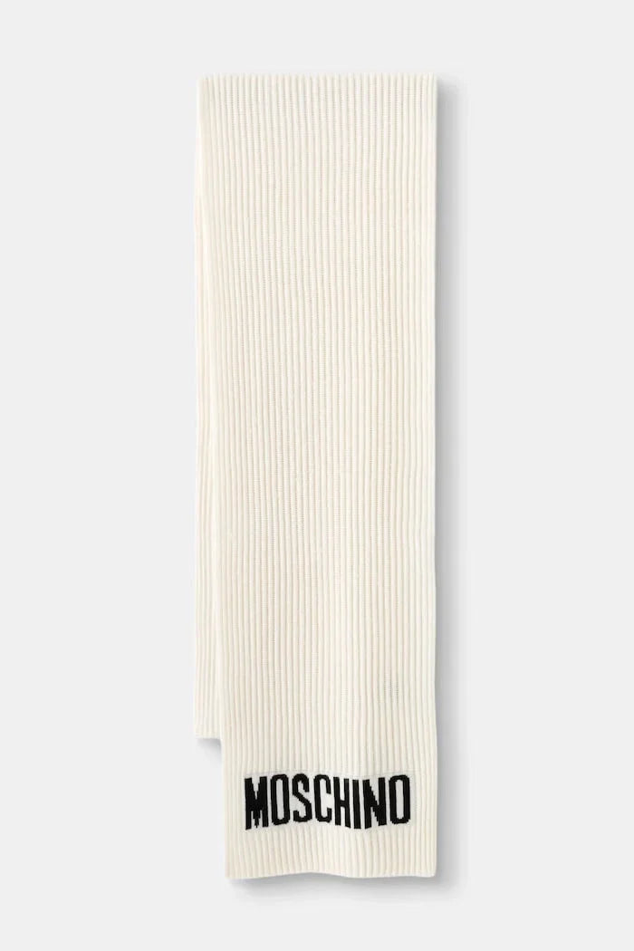 Moschino erkek yün eşarp