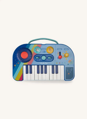 Moulin Roty - Synthesizer Piano - Puce &amp; Pilou | Blue