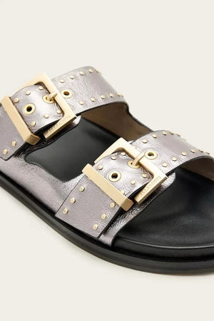 AllSaints Magda Stud Sandal Deri Terlik