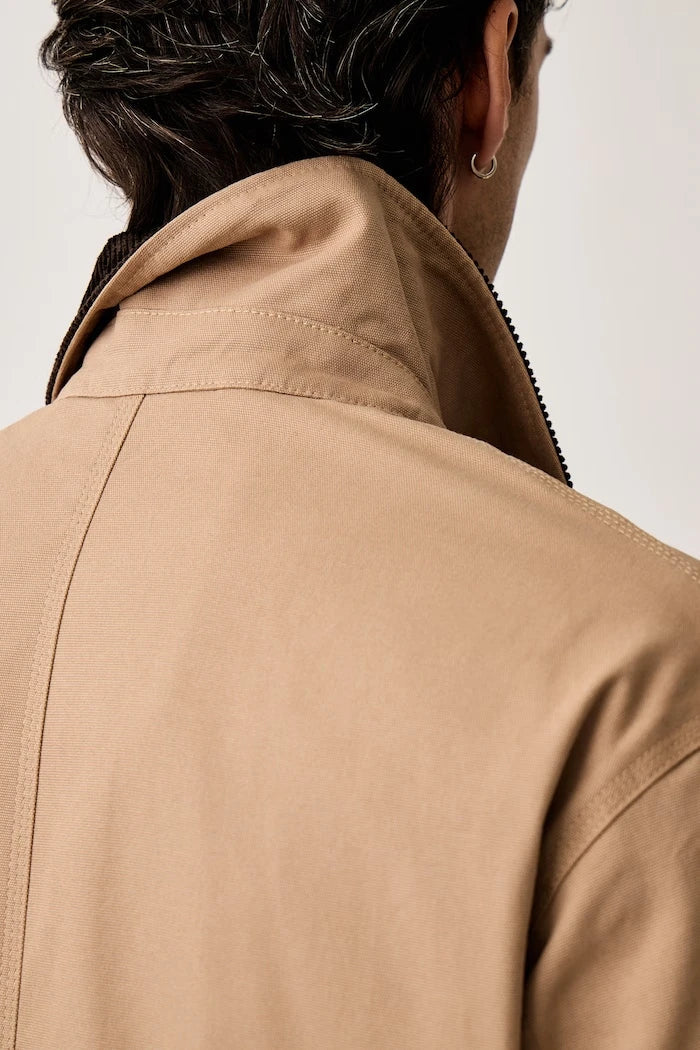 Men's cotton and elastane transitional jacket