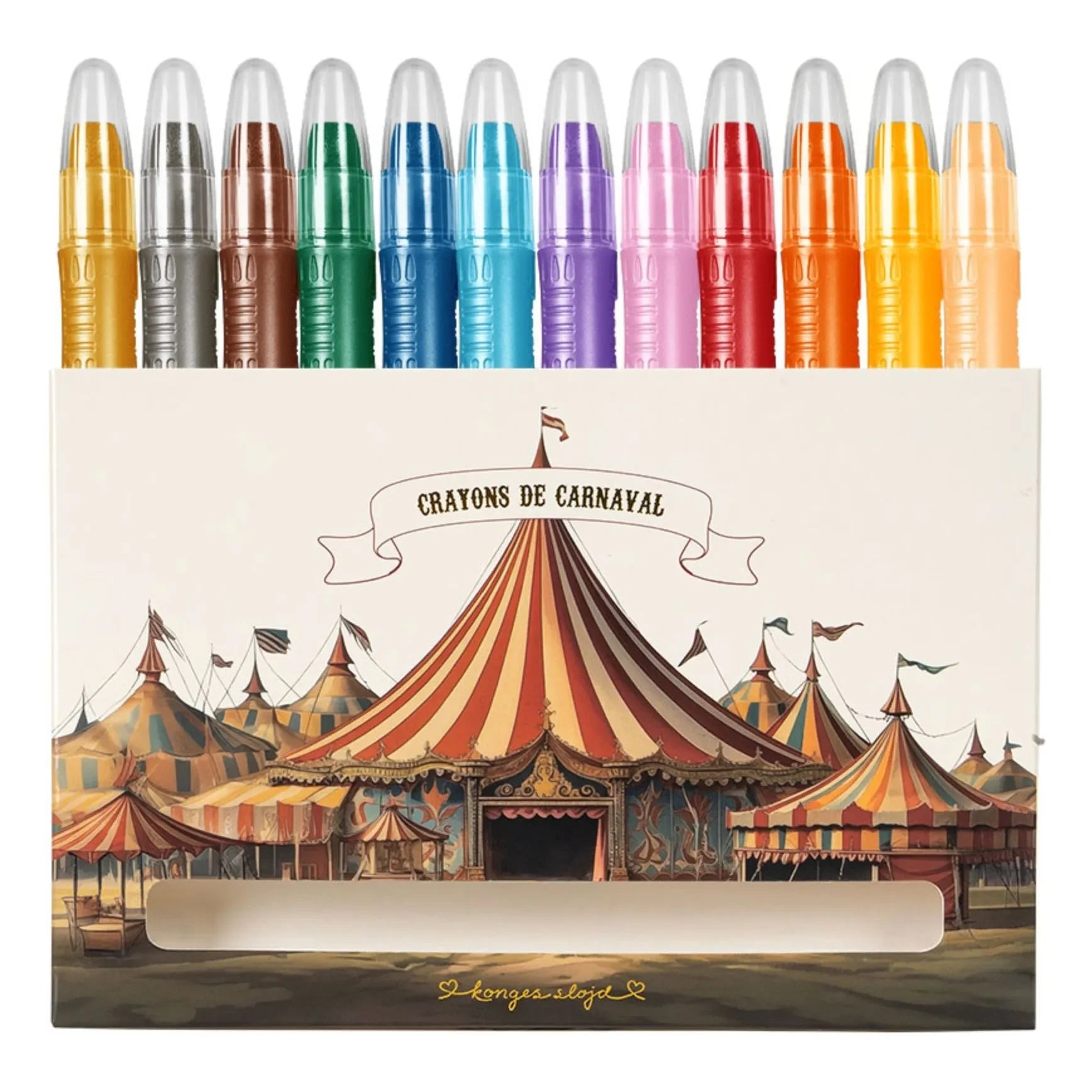 Konges Sløjd - Coloring Book and Felt-tip Pens