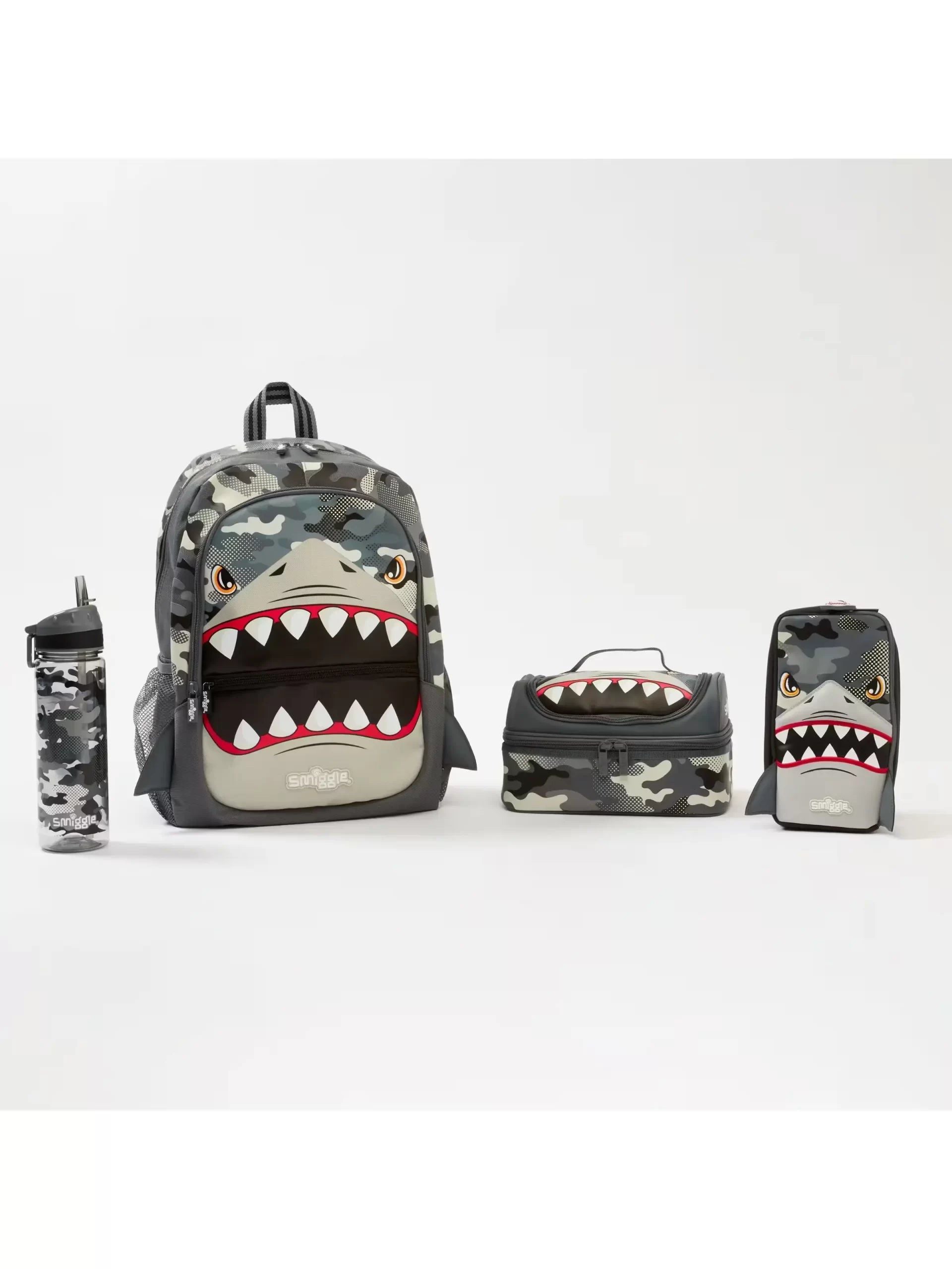 Smiggle- Budz 4'lü Okul Çanta Seti-Dinossi