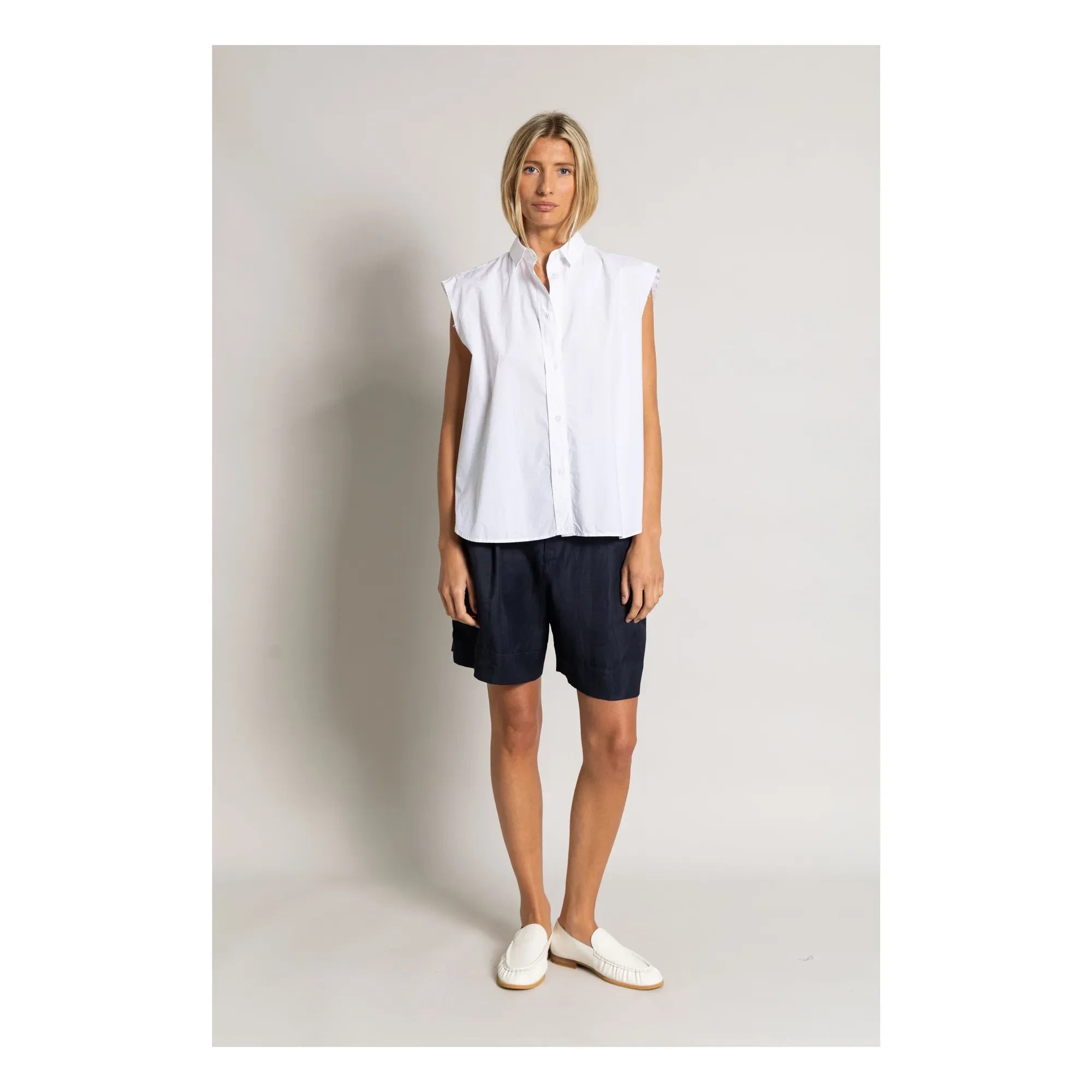 Smallable Woman - Laura Sleeveless Shirt | White