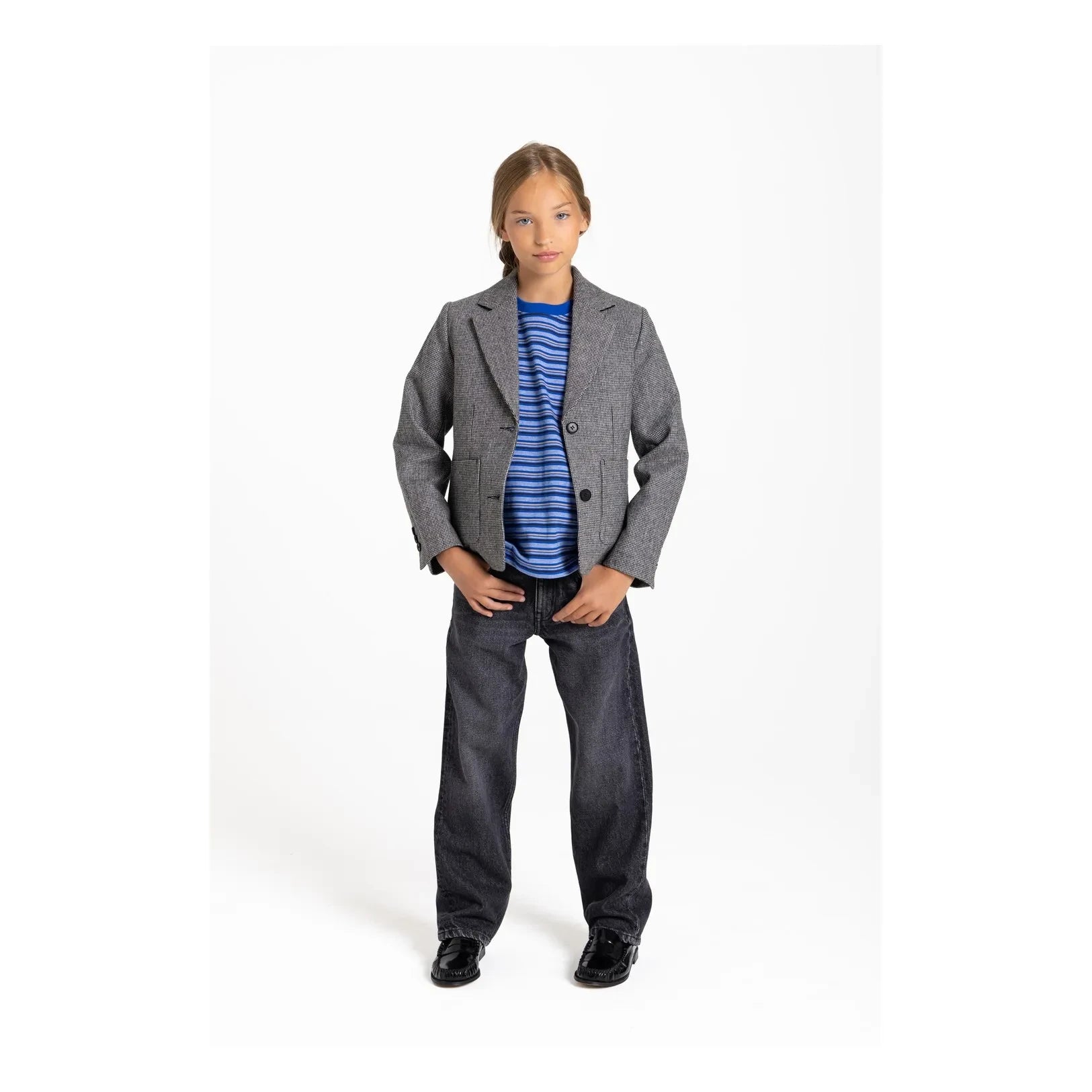 Finger in the nose - Jean Gina | Denim gri