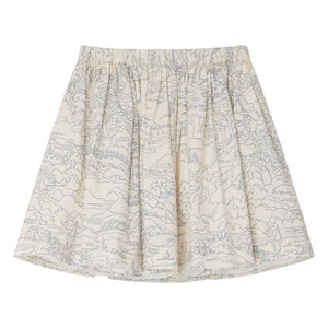 Bonpoint - Suzon Skirt Landscape Organic Cotton | Ecru