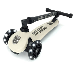 Scoot & Ride - Highwaykick 3 LED Scooter | Açık gri