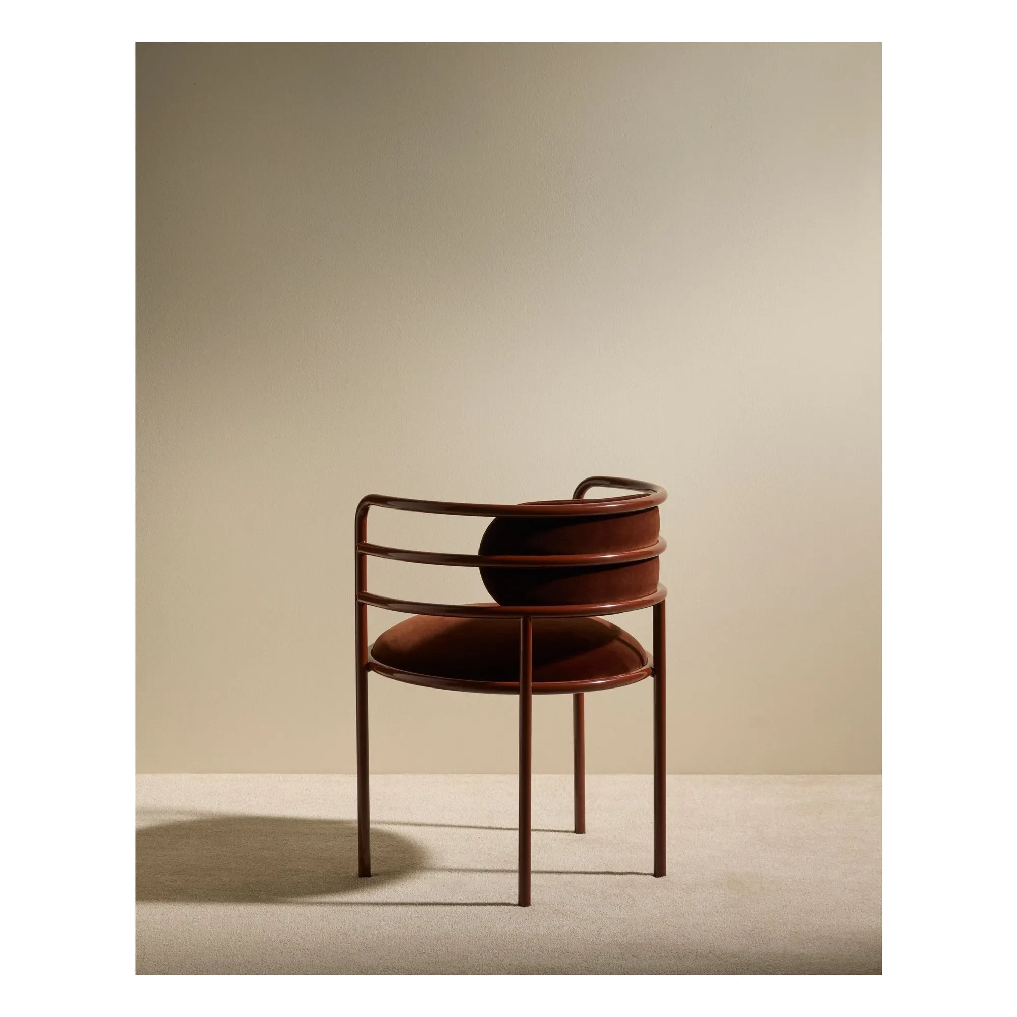 Maison Sarah Lavoine - Moon velvet chair | Chocolate