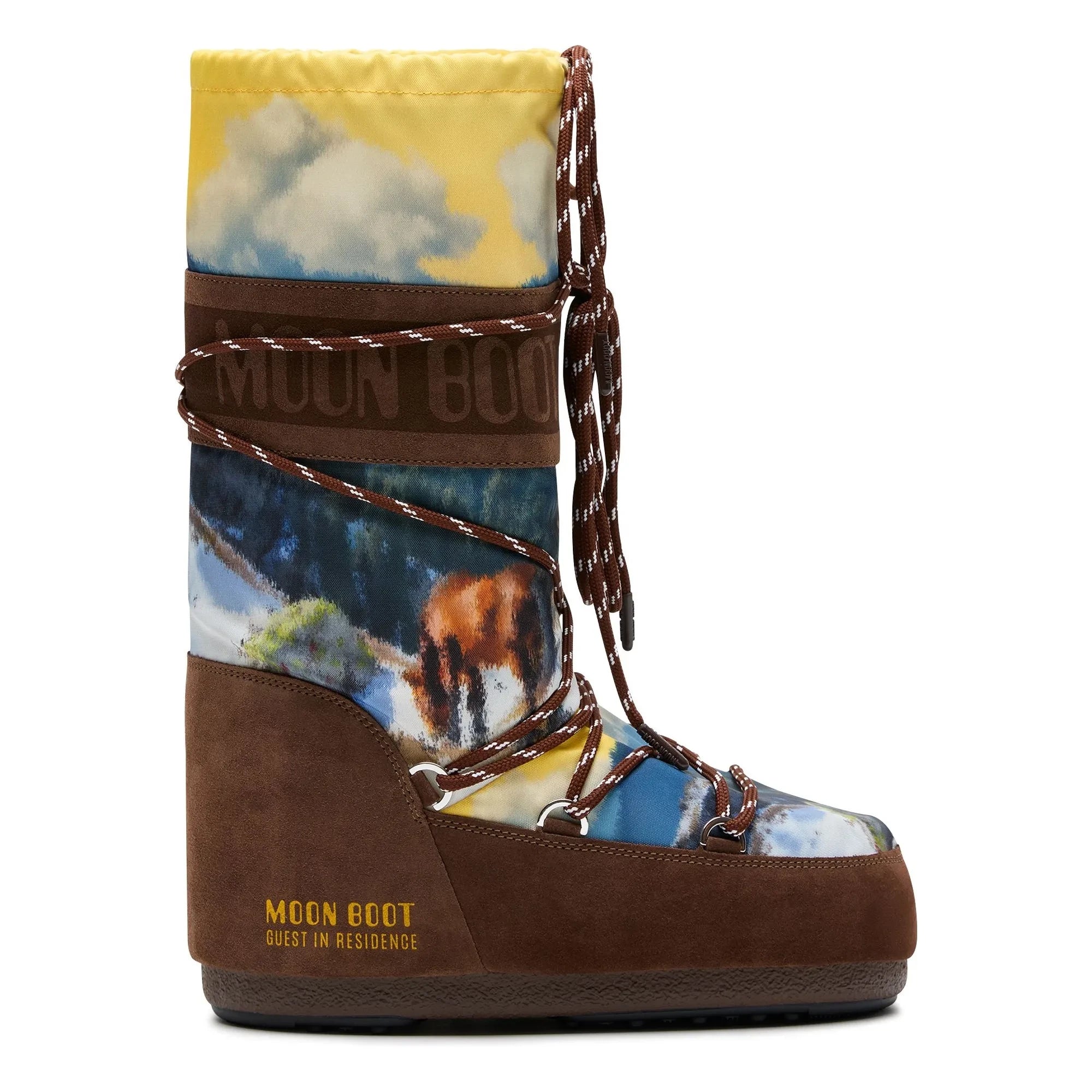 Moon Boot - MB x Guest in Residence Icon Postcard Boots | Chocolate