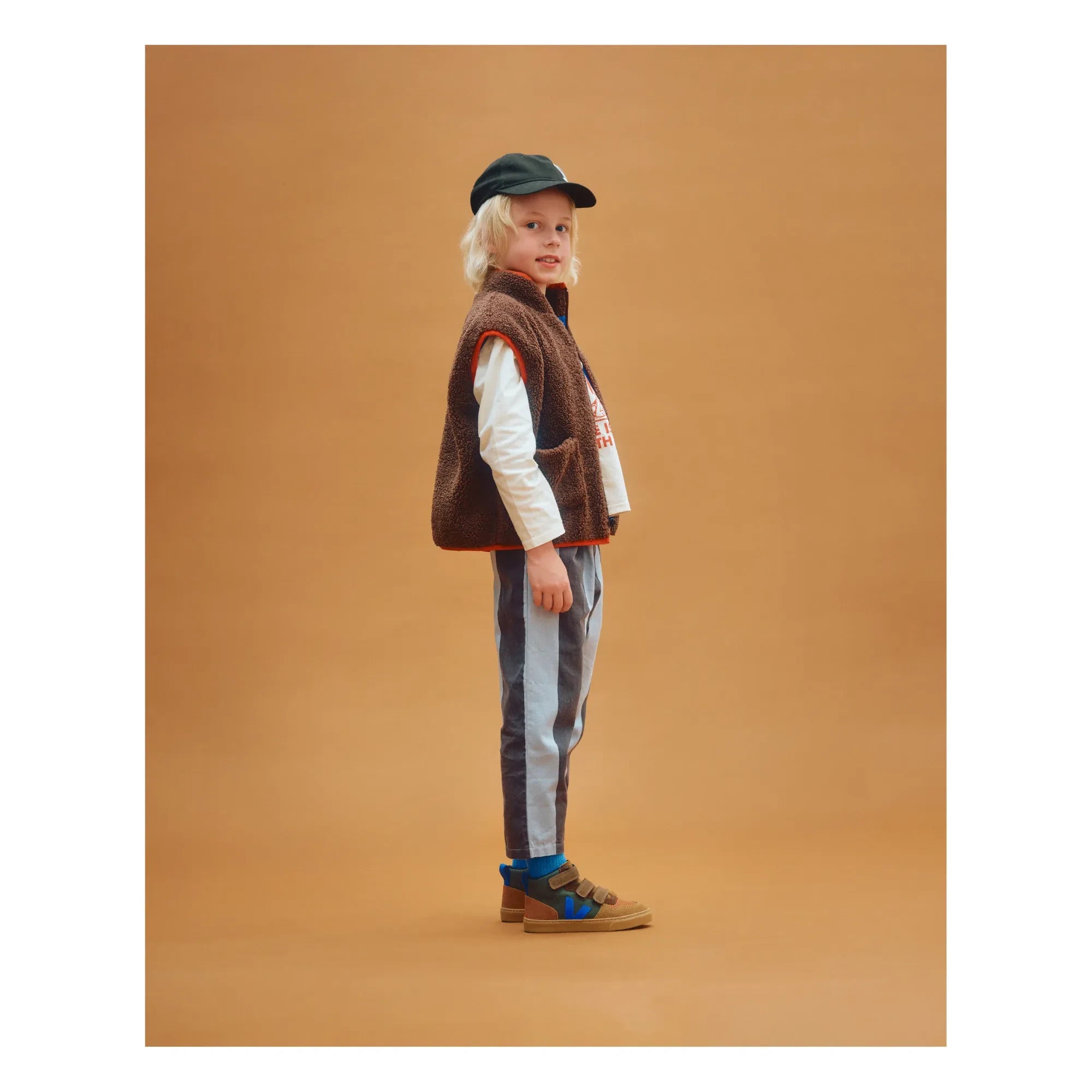 Veja - V-10 Velcro Suede Mid-High Sneakers | Brown