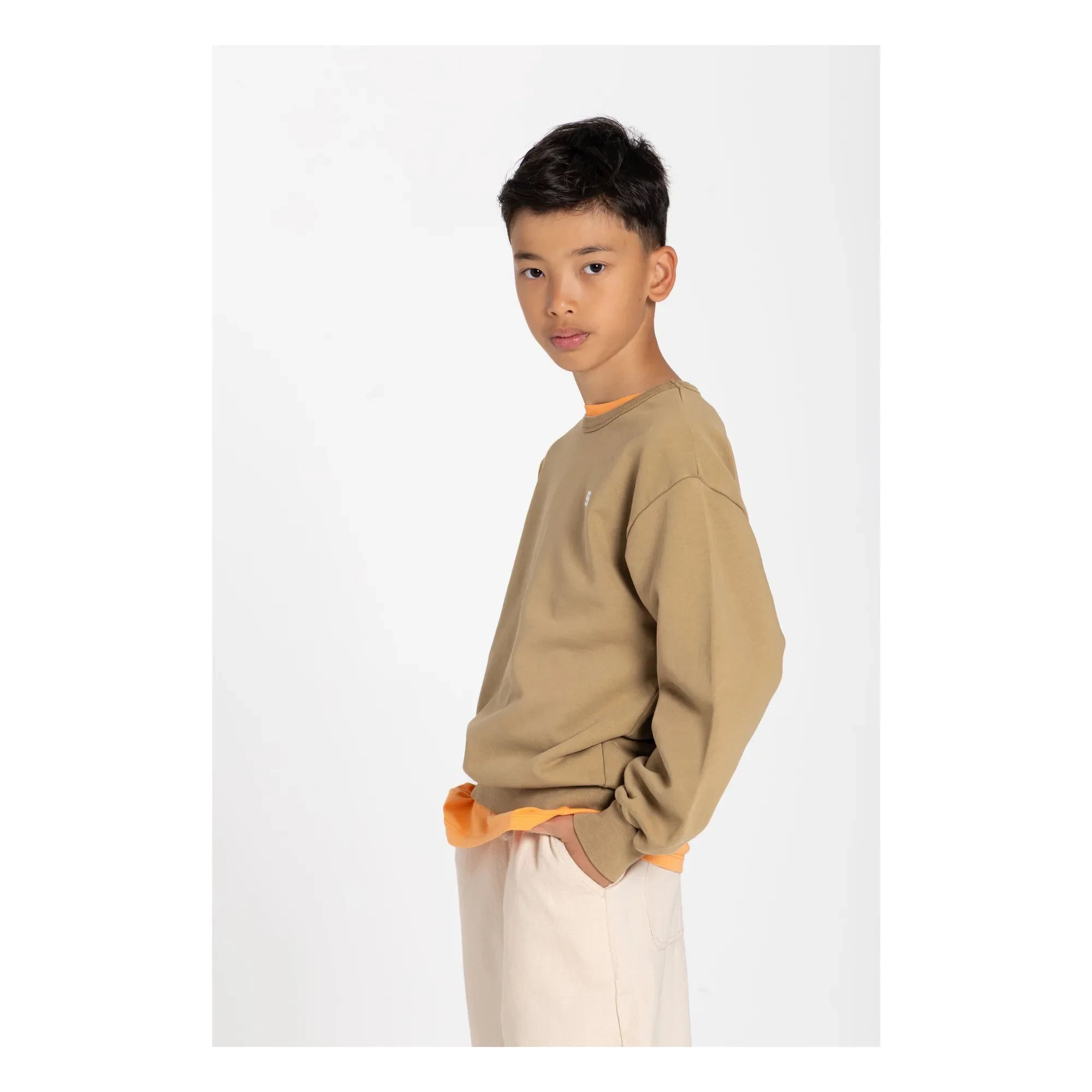 Smallable Kid - Arlo Organic Cotton Sweatshirt | Brown