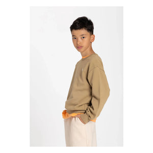 Smallable Kid - Arlo Organic Cotton Sweatshirt | Brown