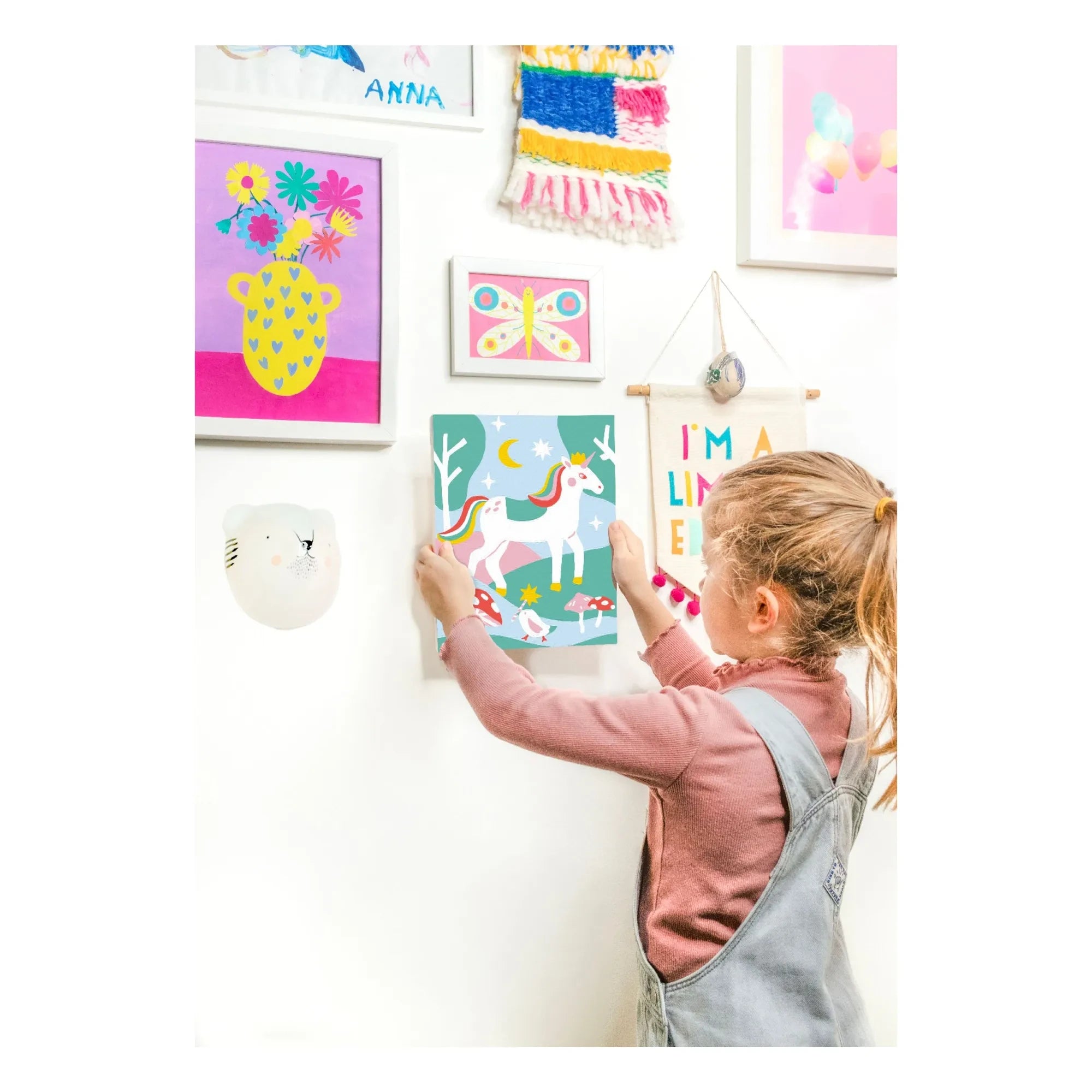 La Petite Épicerie - Numbered Coloring for Kids - Unicorn and Piou